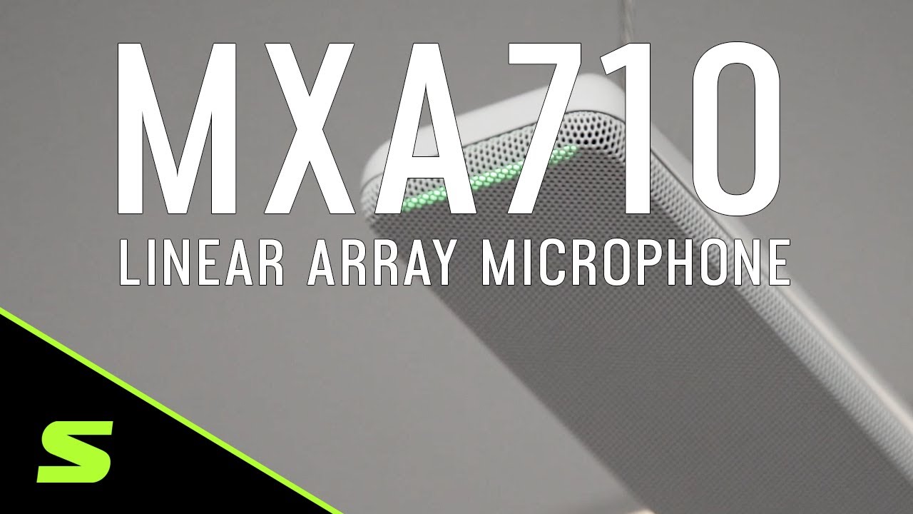 Shure Microflex® Advance™ MXA710 Linear Array Microphone
